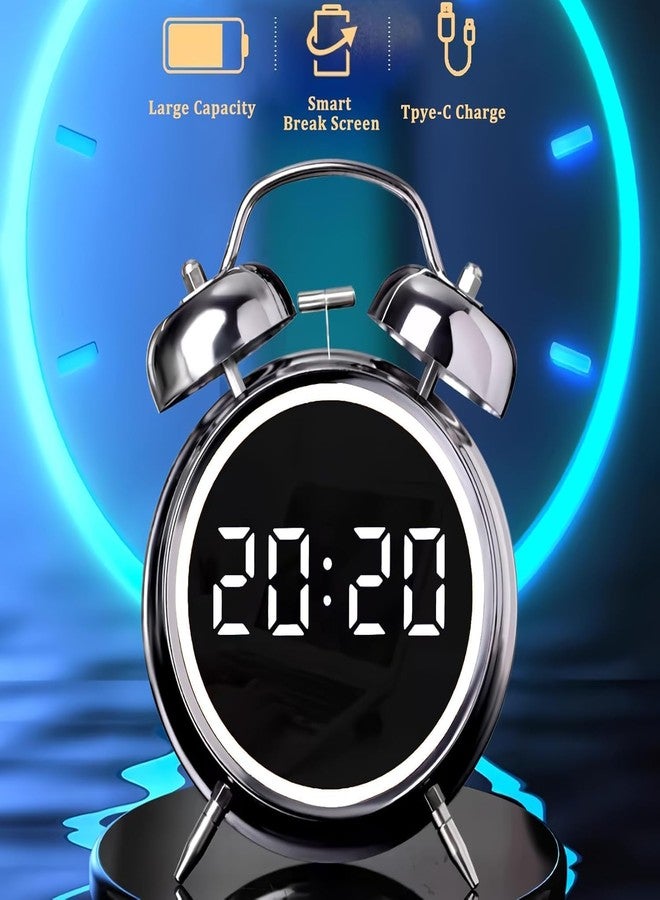 MAPPLE CREATION Kids Digital Alarm Clock for Kids Bedroom, Wake Up Alarm Clock, Bedside Clock Children's Sleep Trainier Wake Up Night Light Boys Girls Birthday Gifts, Table Clock - Image 5